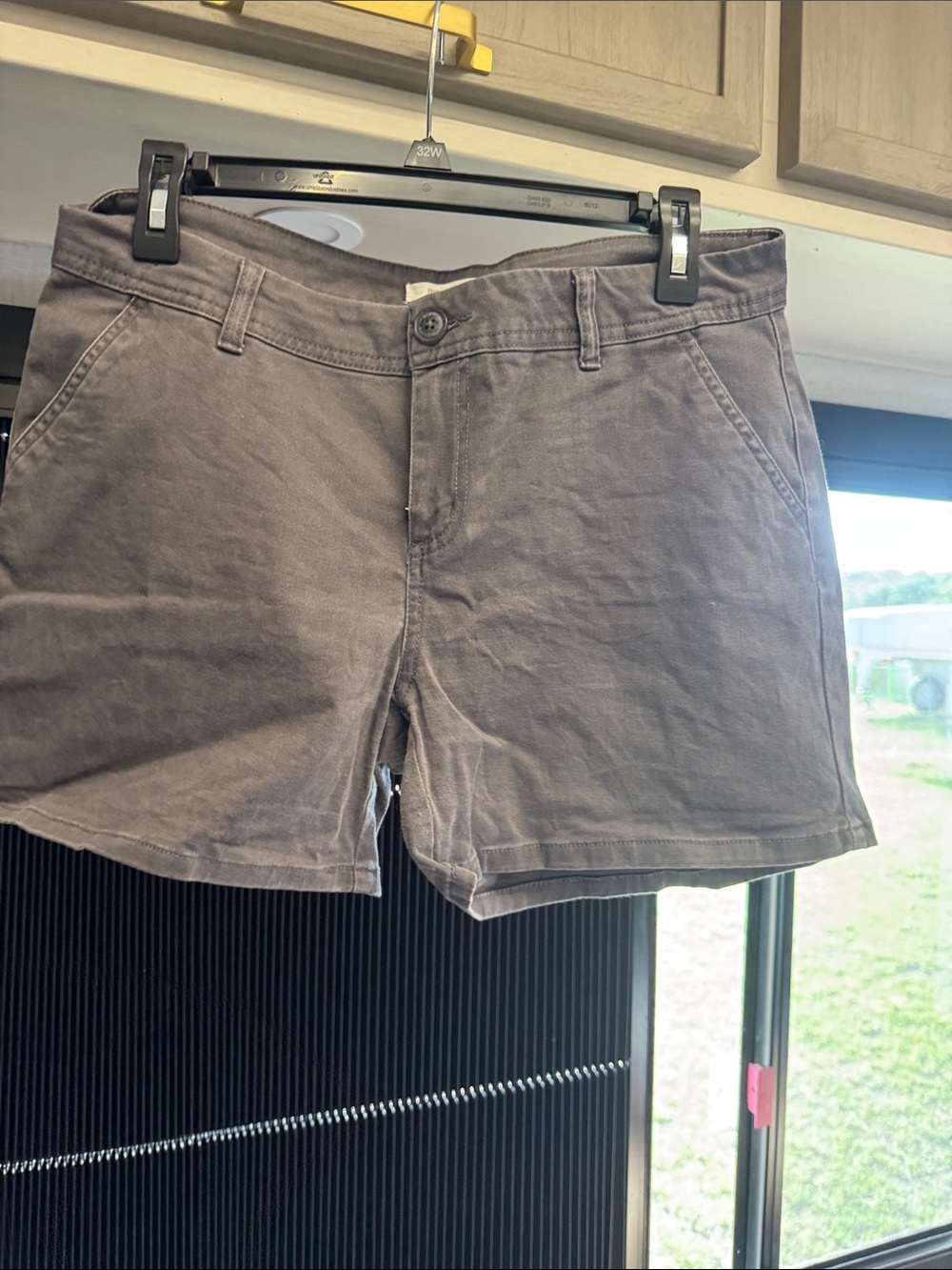 Maurices Brown Taupe Cotton Bermuda Shorts